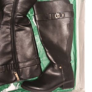 Tommy Hilfiger wide calf boots